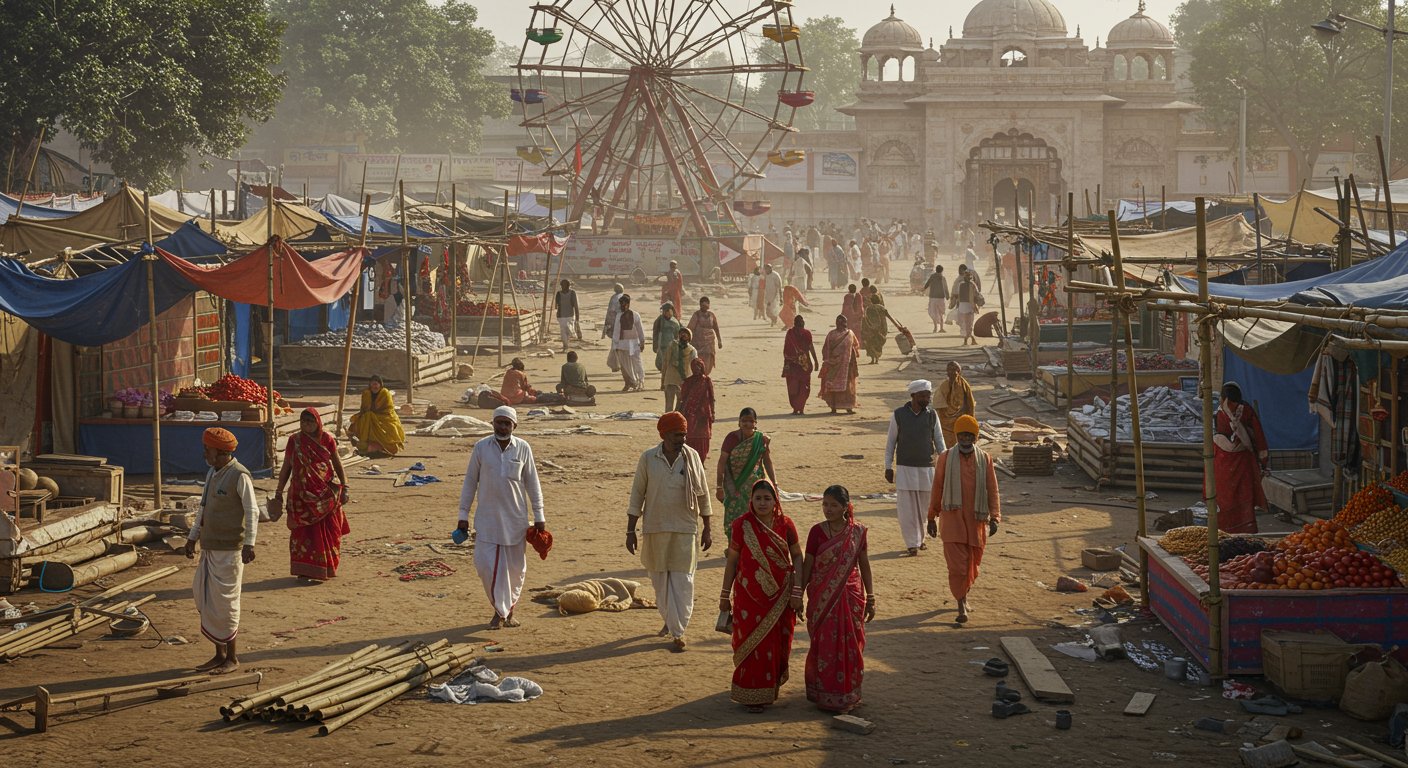 Hathras' Shri Dauji Maharaj Fair Kicks Off Today: Inauguration on August 29 Amid Incomplete Preparations, Devotees and Traders Concerned
