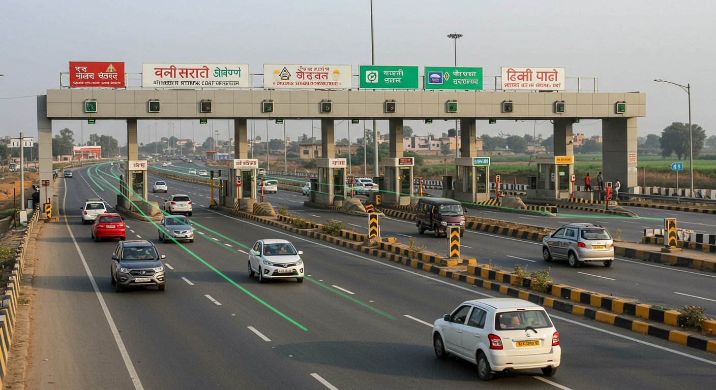 Annual FASTag Launched in UP: Cross Tolls 200 Times for ₹3000, Know Full Details