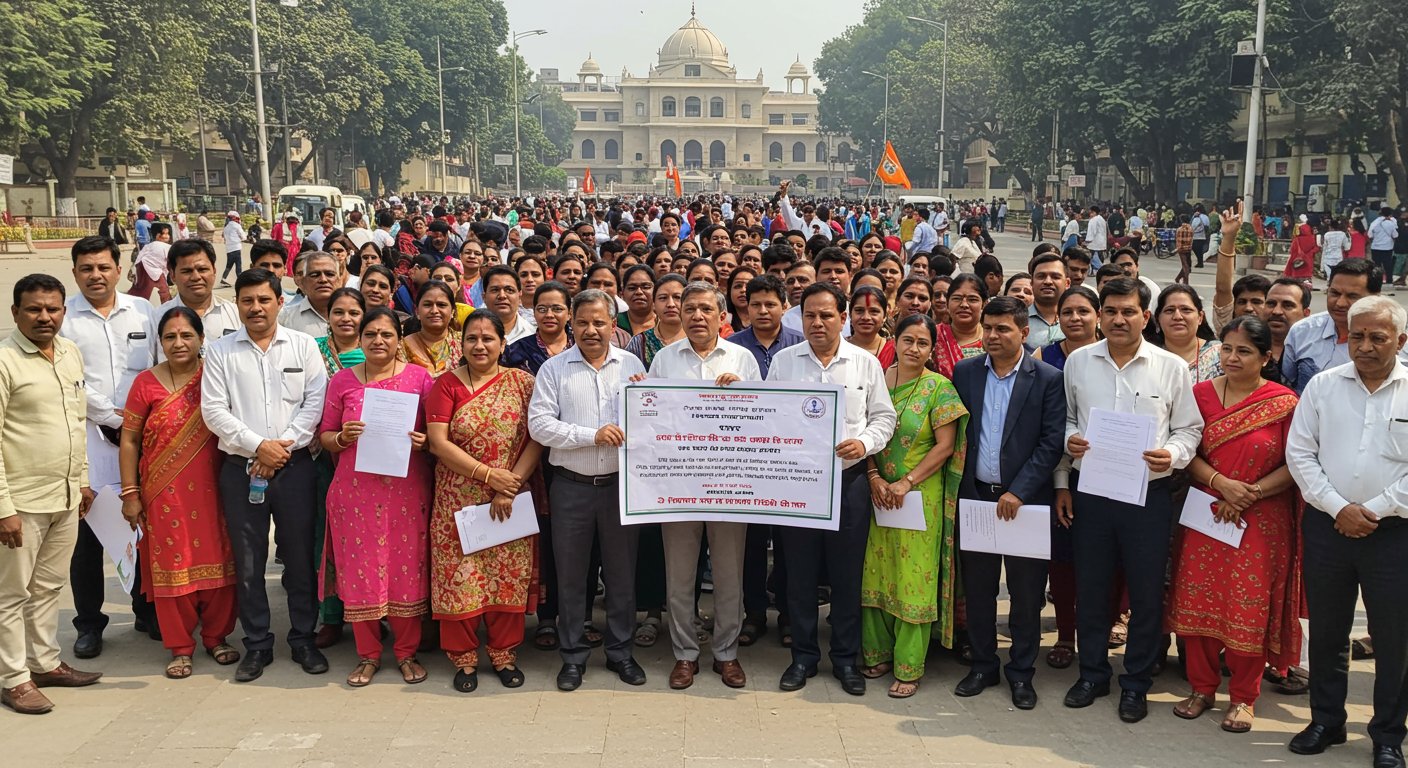 Uttar Pradesh Secondary Teachers to Hold Statewide Protest Tomorrow, Will Submit 31-Point Memorandum to CM Yogi