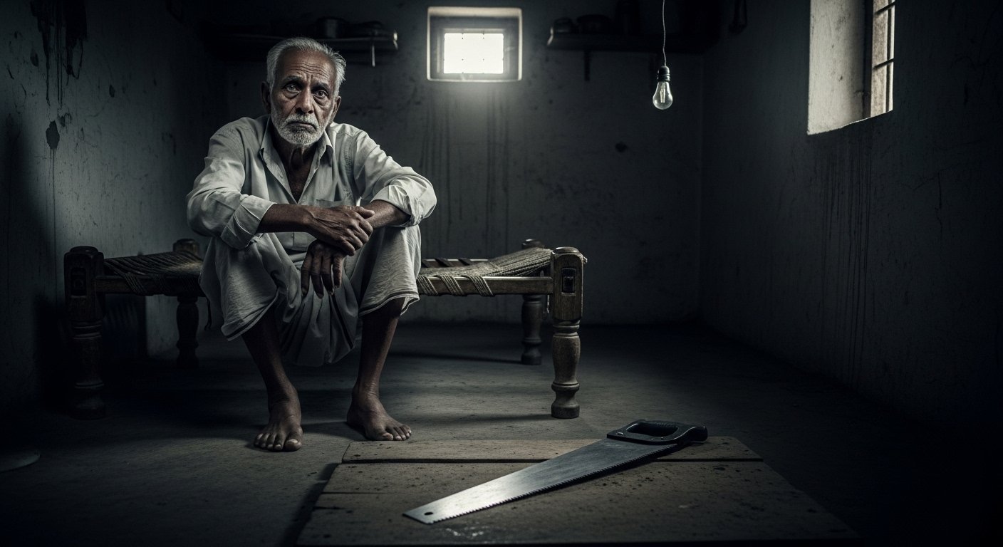 UP: Grandfather Strangles to Death, Dismembers Body with Hacksaw Blade; Reveals Reason for Cruelty