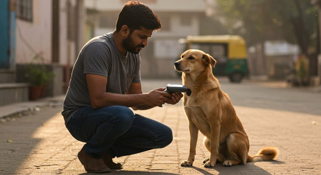 Microchip Found in Stray Dog: Man Scans, Uncovers Big Secret!