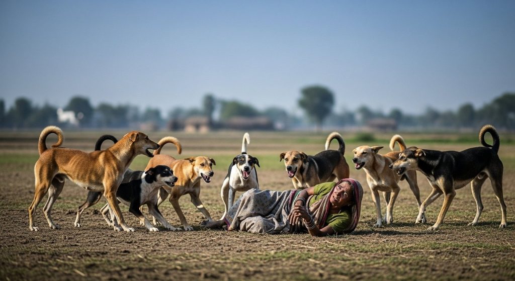 Lakhimpur Kheri: Havoc of Stray Dogs, Mentally Ill Woman Mauled to Death