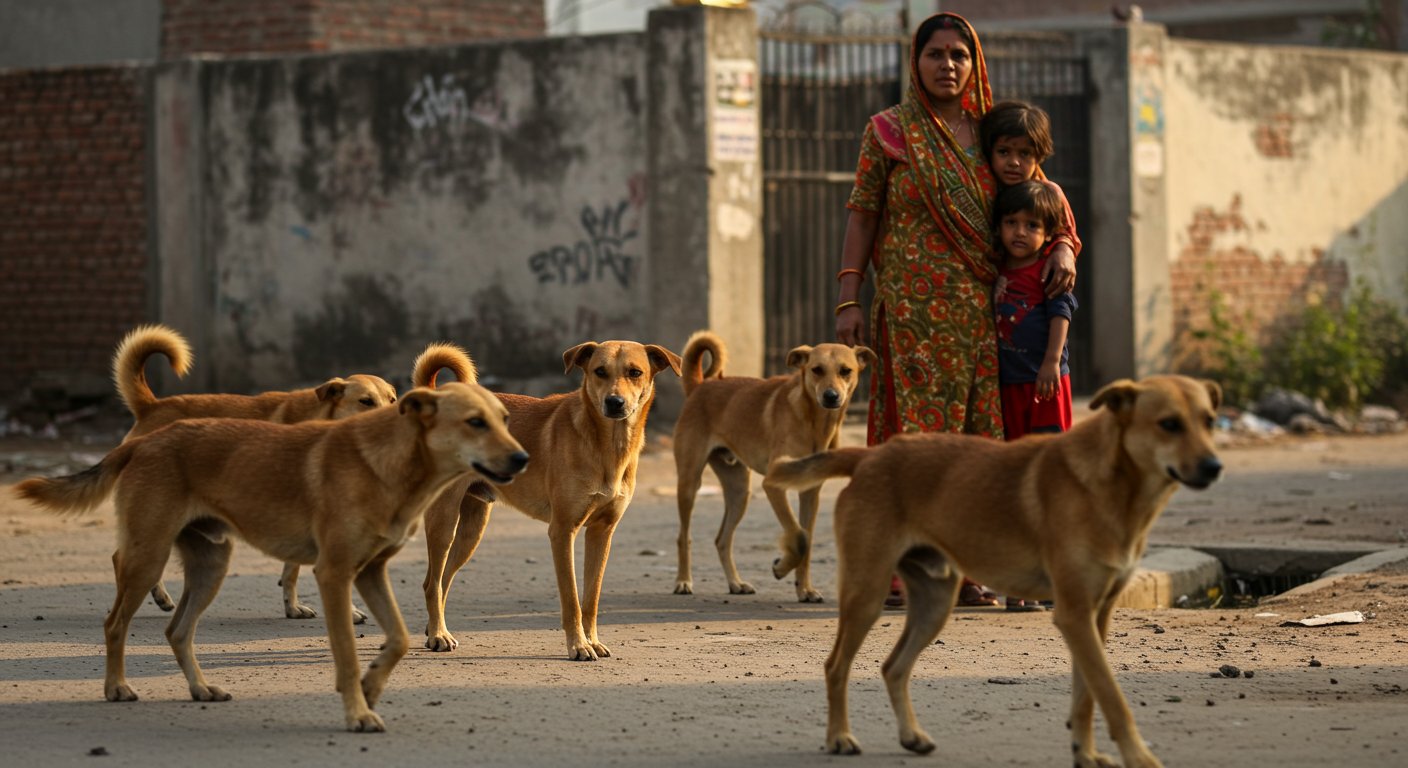 Stray Dog Menace in Bareilly: Five-Year-Old Child Attacked, Whole Region in Panic