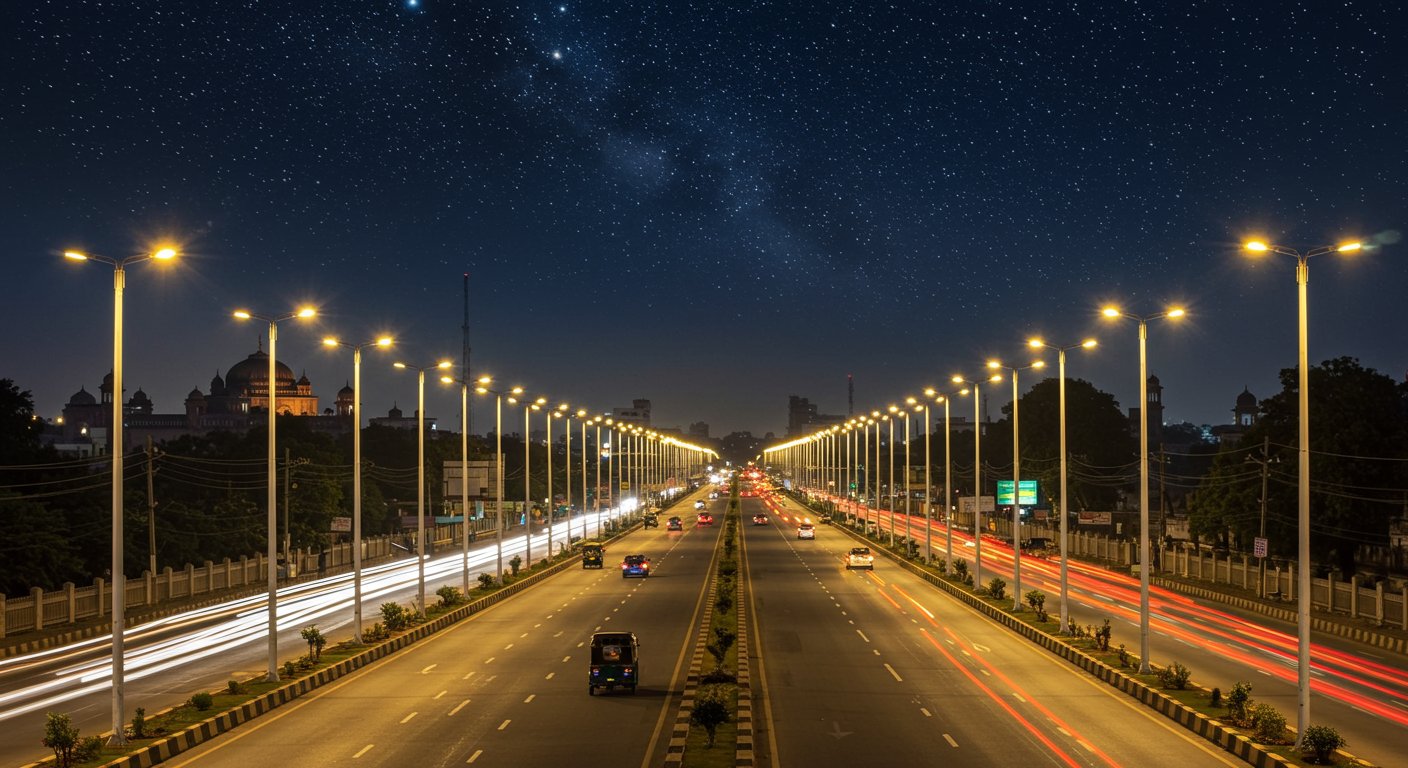 Lucknow to Get New Glow: 5500 Streetlights to Brighten Roads, a Road to Be Named After Astronaut Shubhanshu Shukla