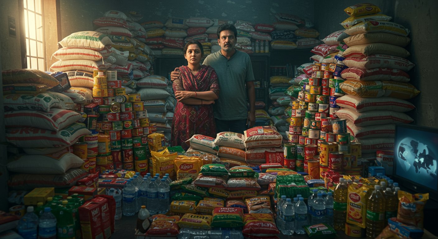 Story of Couple Who Stockpiled Year's Rations Out of War Fear Goes Viral!
