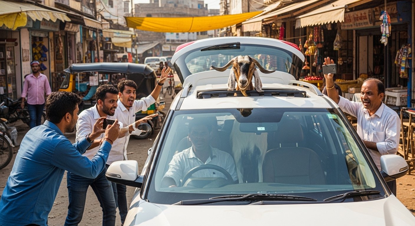 An 'unbelievable' use of a car's sunroof: This shocking video will leave you stunned too!