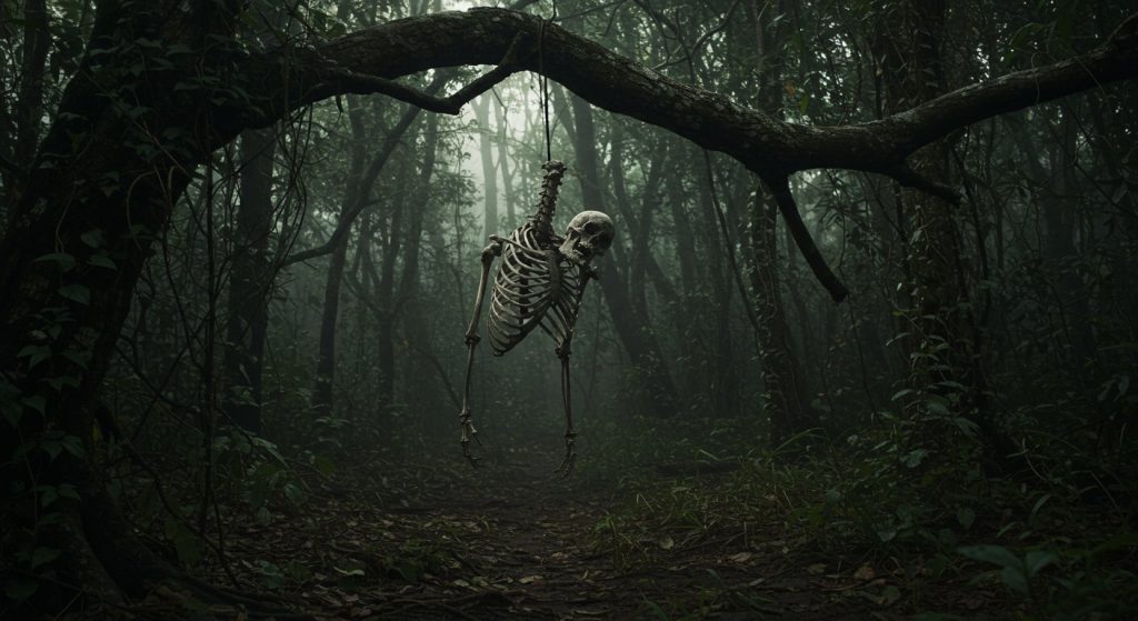 Land Greed Claimed Mother's Life! Woman's Skeleton Found Hanging From Tree in UP Forest, Identified by Jaw.