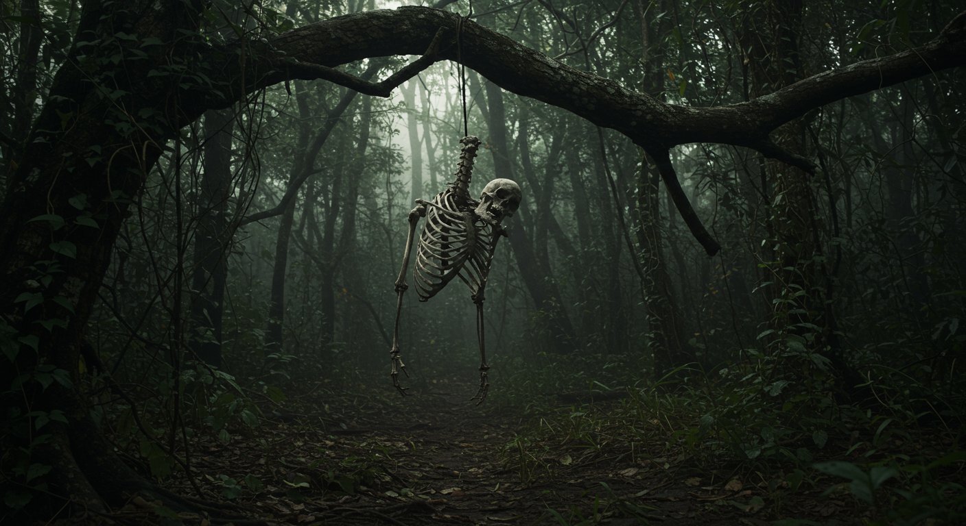 Land Greed Claimed Mother's Life! Woman's Skeleton Found Hanging From Tree in UP Forest, Identified by Jaw.