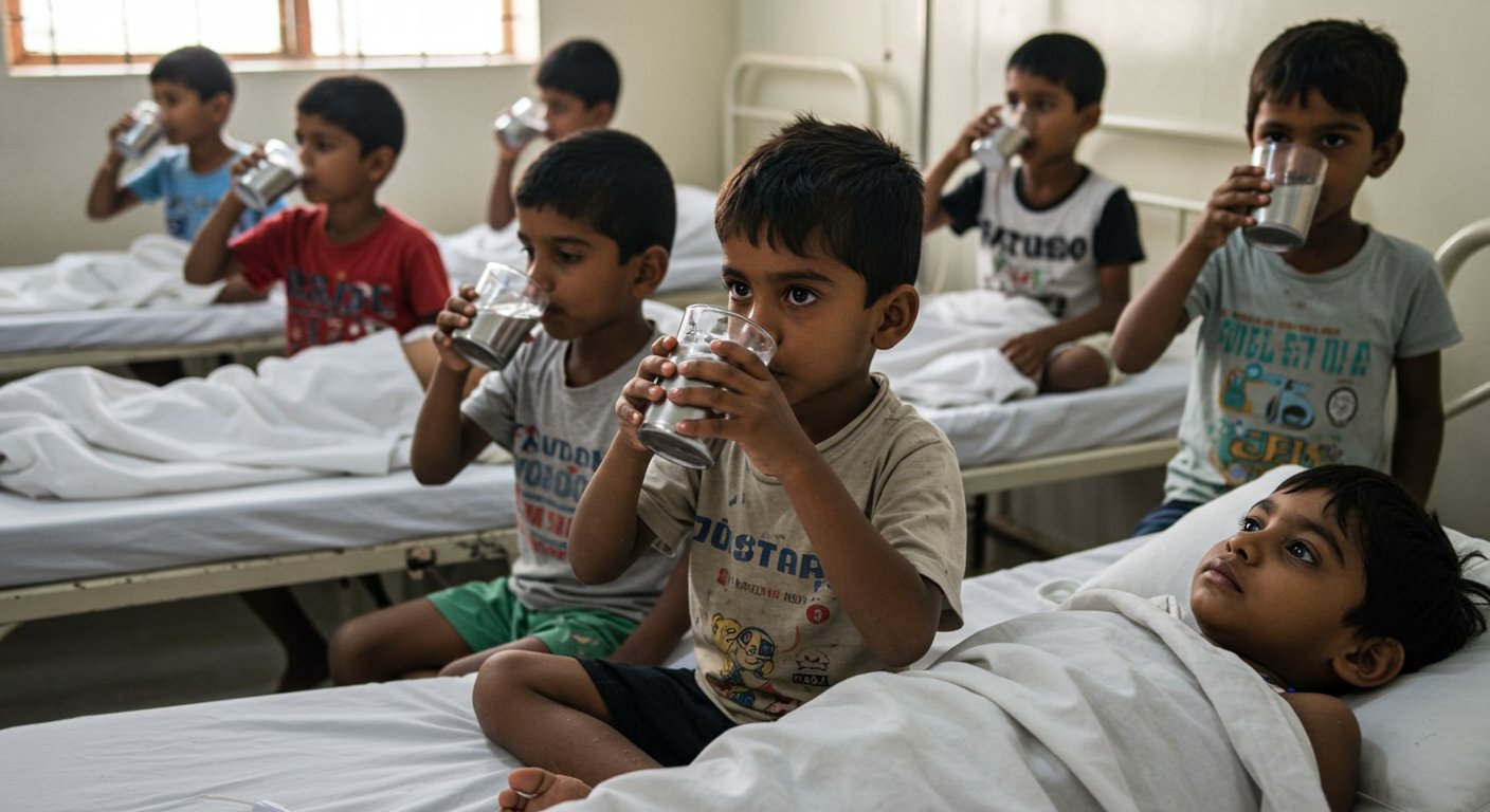 Sulphos Mistaken For Churan Consumed: Seven Children Drink Water After 26 Hours, Shifted From ICU To Special Ward; One Still Critical
