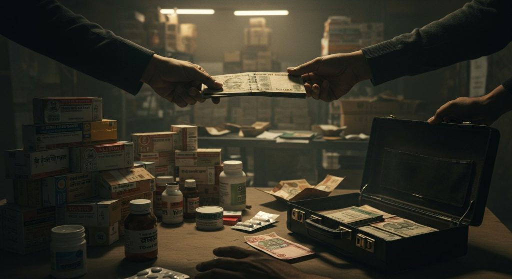 Counterfeit Drug Racket: Supply from Tamil Nadu, Fraud in the Name of Reputable Companies, and a 1 Crore Bribe Exposed!