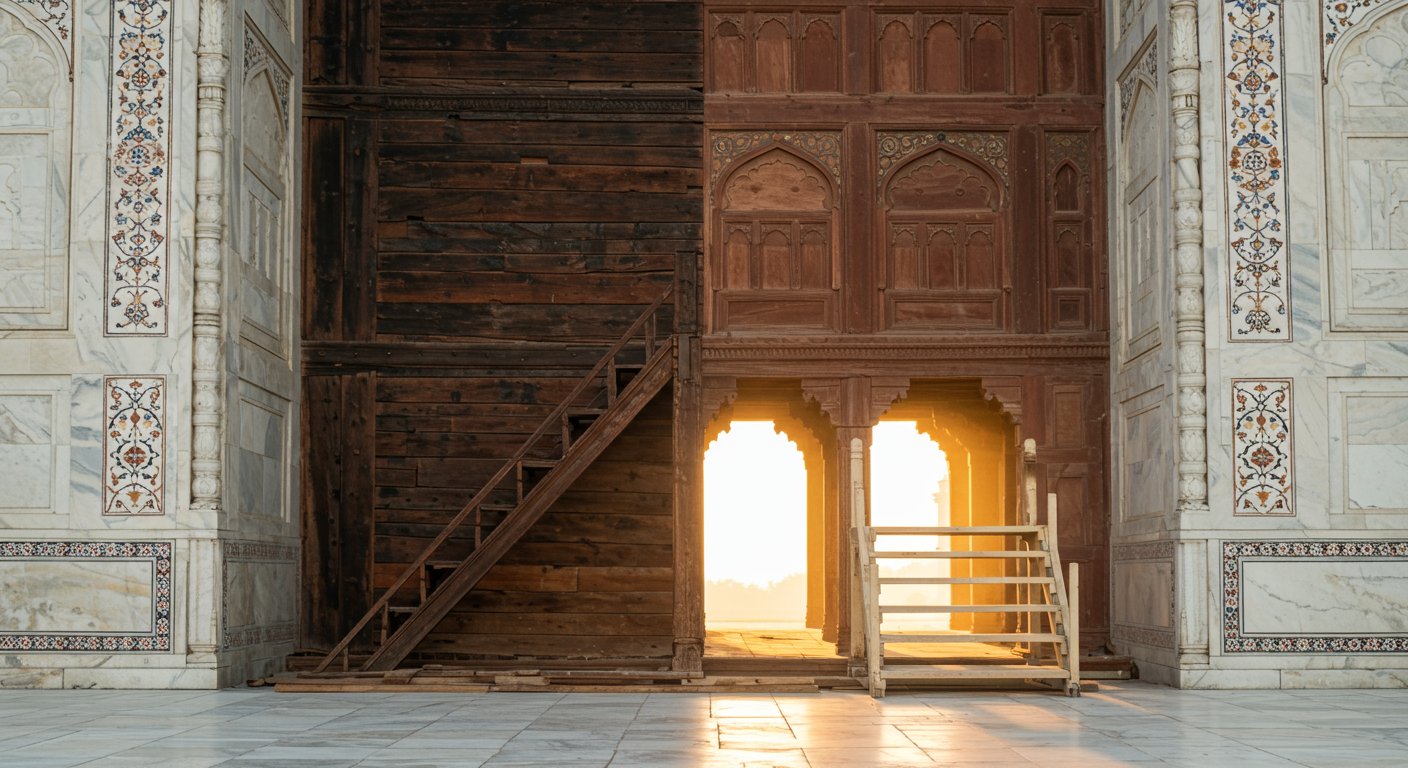 Taj Mahal's main mausoleum's decades-old wooden stairs will now be replaced; Know the reason and what will be new?