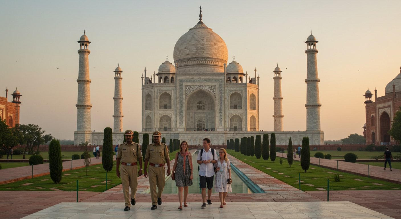 VIP Treatment Racket at Taj Mahal: Guiding Foreign Tourists Proved Costly, 10 Policemen Found Guilty