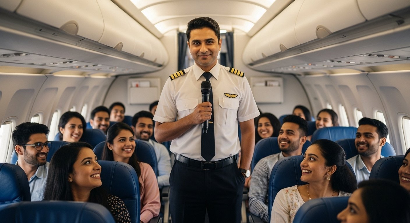 Tamil Pilot's Broken Hindi Wins Hearts, Video Goes Viral