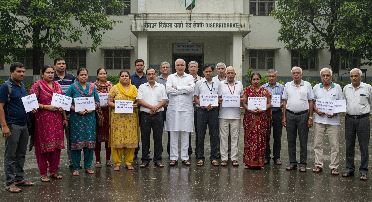 UP Secondary Teachers Stand Firm in Rain, Accuse Officials of Misleading: 'Won't Tolerate Anymore!'