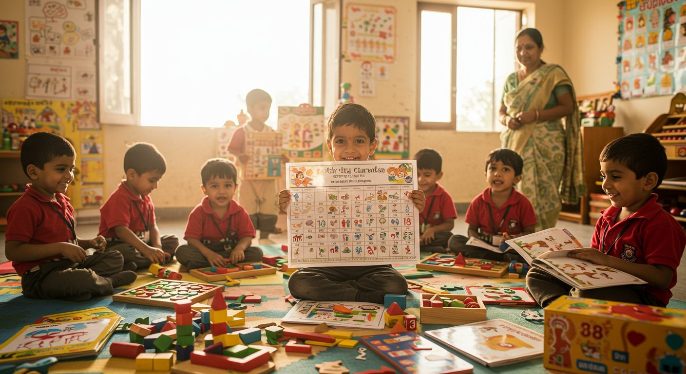 UP Revolutionizes Early Childhood Education: Material Worth Rs 53 Crore and New Activity Calendar for Bal Vatika