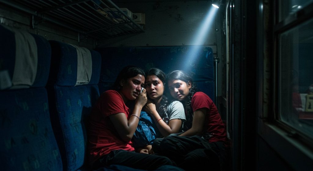 Sensation in UP: 3 Captive Minor Girls Found in AC Coach; Human Trafficking Racket Suspected