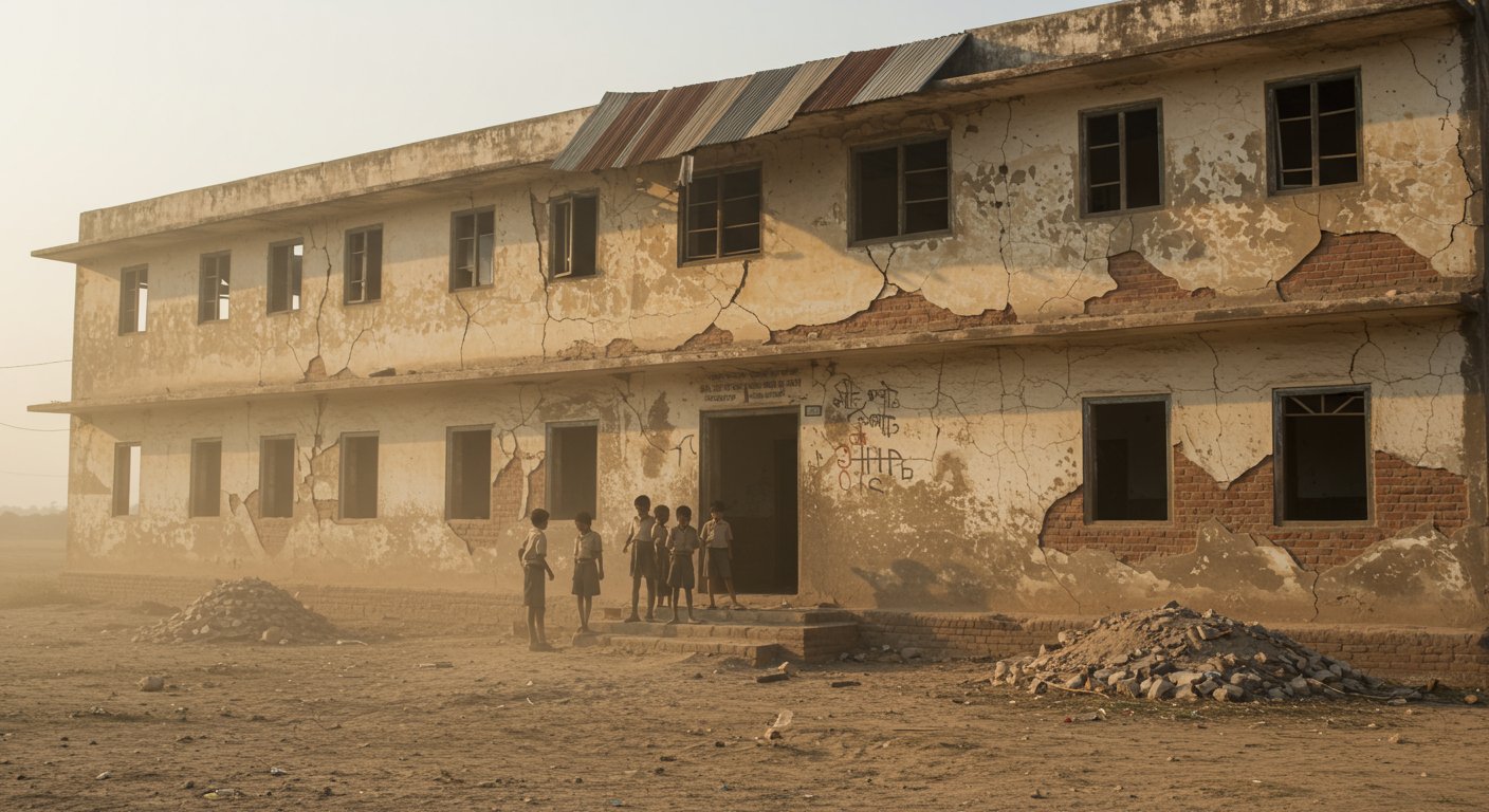 Uttar Pradesh: Even Temples of Education Unsafe! Bitter Truth of 298 Schools' Dilapidated State Revealed