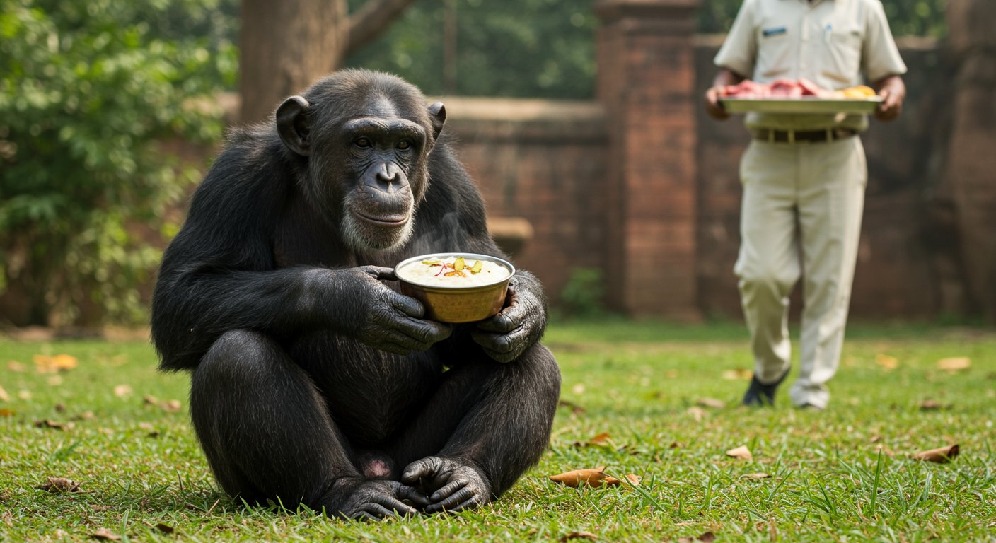 Patna Zoo Animals' Royal Demands: Kheer for Chimpanzee, Special Arrangements for Lions and Tigers!