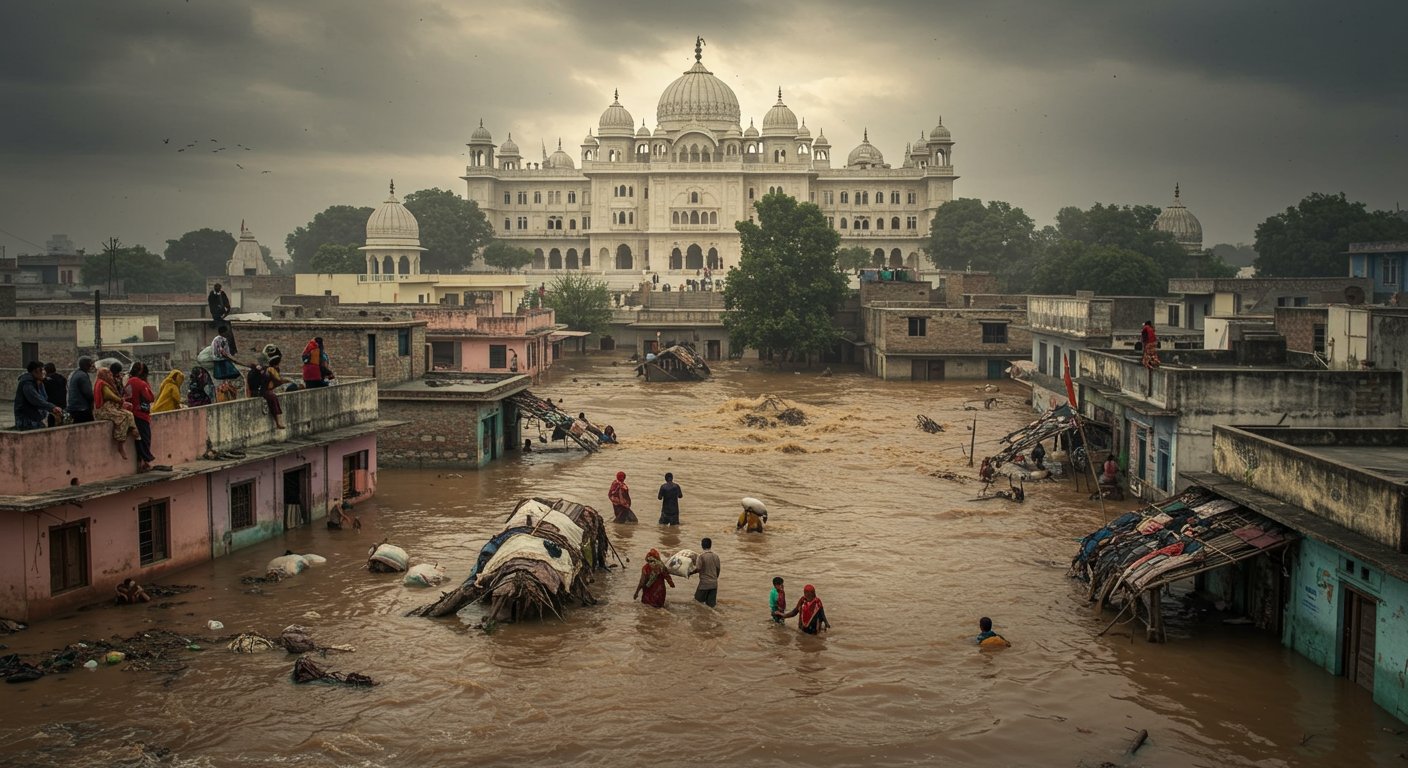UP reels from floods; Akhilesh launches major attack on Yogi government: 'It seems the entire government has gone to rest in the monastery'