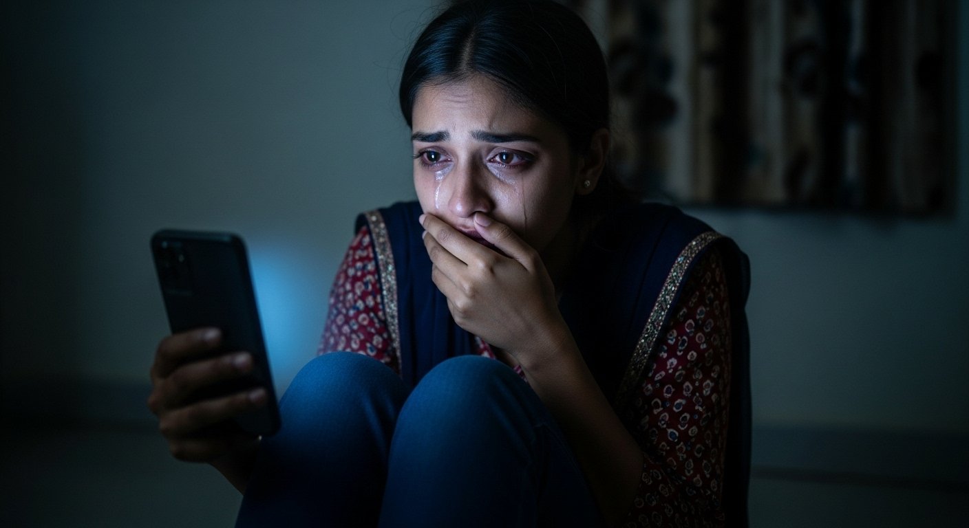 Heart-Wrenching Incident in UP: Young Woman, Troubled by Threats from Pakistan-UK Numbers, Expressed Her Pain in a Video, Then Took Her Own Life