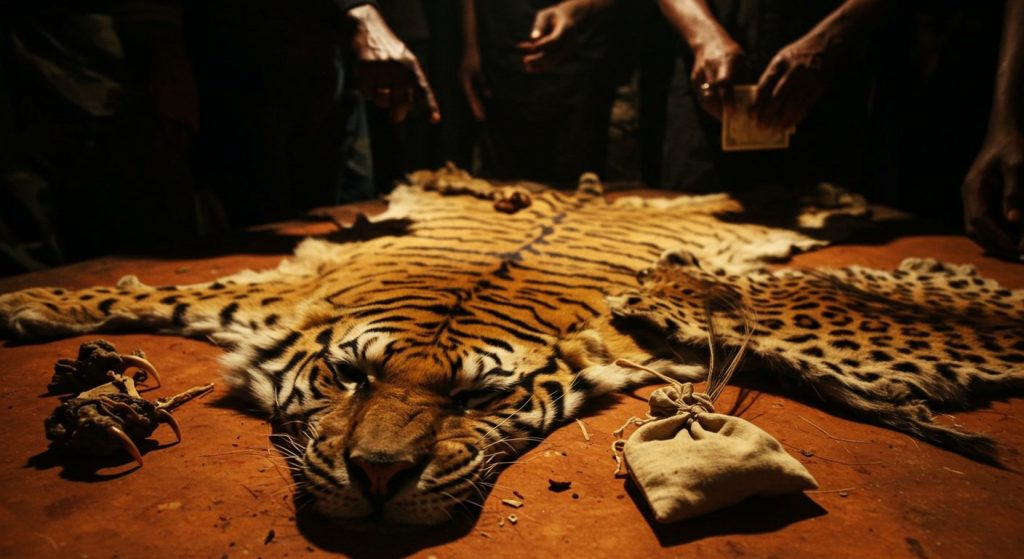 Black Market in Tiger and Leopard Parts: Tiger for Rs 10 Lakh, Leopard Skin and Organs for Rs 5 Lakh; Whiskers Being Sold for Occult Rituals