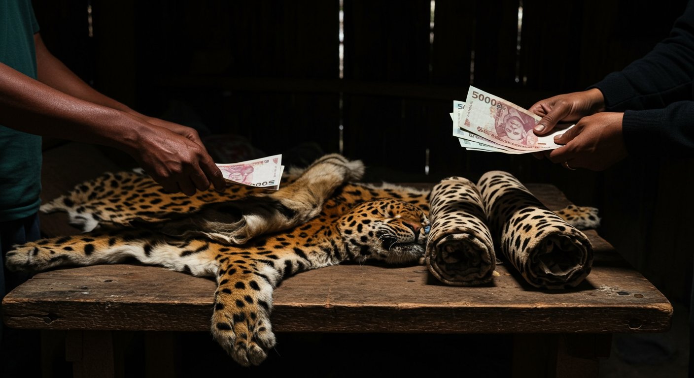 Tiger for ₹10 Lakh, Leopard Skin and Organs for ₹5 Lakh: Whiskers Being Bought for Tantra-Mantra; Bhaskar Among Ruthless Poachers, Villains on Camera
