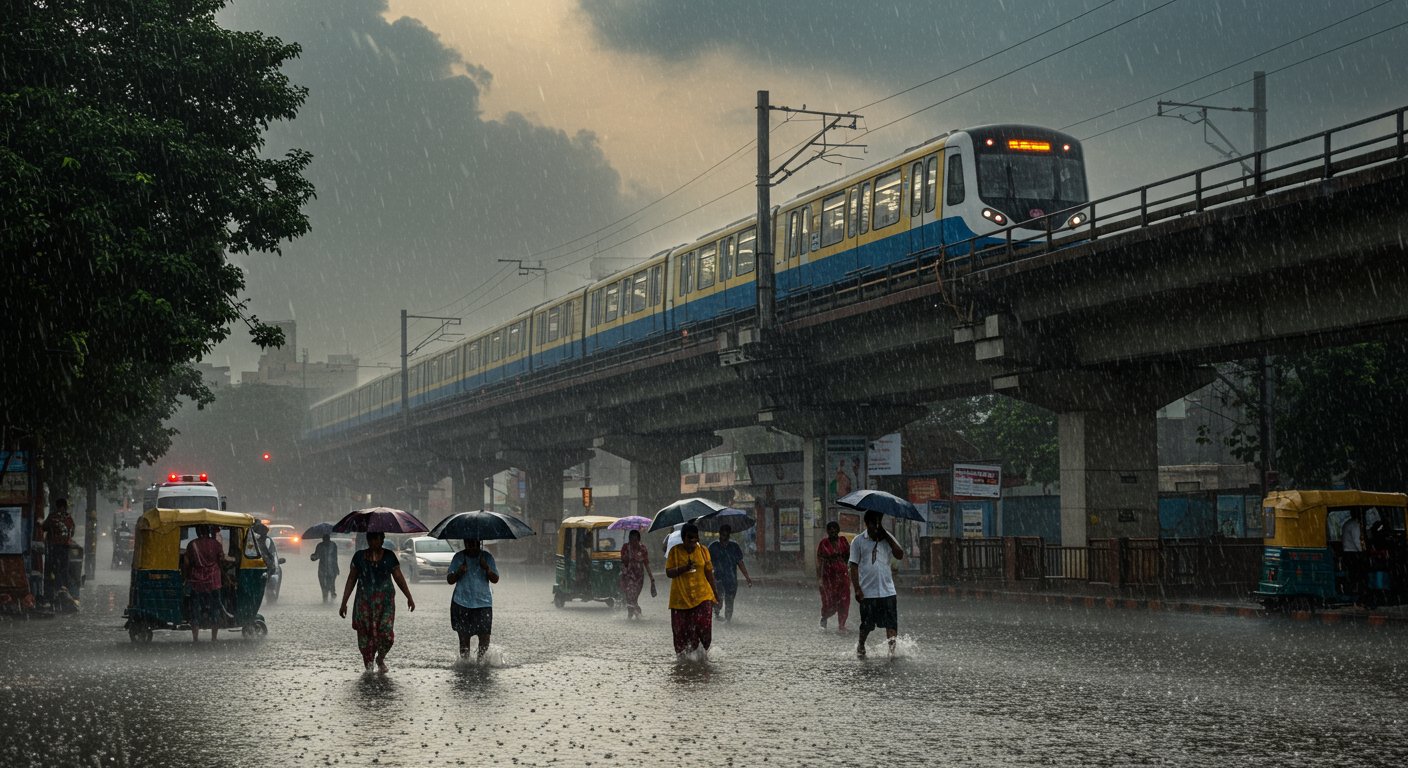 Key headlines of August 25: Heavy rains cause havoc in many states, Delhi Metro fare hiked; deep sorrow over a horrific accident in UP