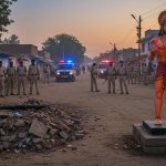 UP: Shrine Demolished Overnight in Shikohabad, Lord Hanuman's Idol Installed, Heavy Police Force Deployed in Village