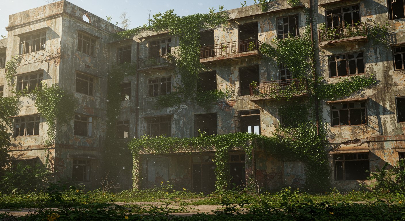 This Ruined Hotel Hasn't Been Touched for 30 Years! Find Out Why Time Has Stopped Here