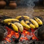 Bananas cooked on embers, then 'liquor' was made! Astonishing video goes viral