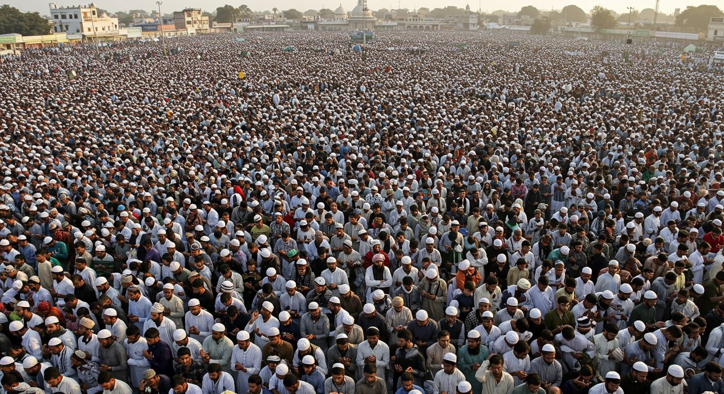Urs-e-Razvi 2025: A Vast Ocean of Raza's Devotees in Bareilly, Grandly Concluded with the Kul Ceremony