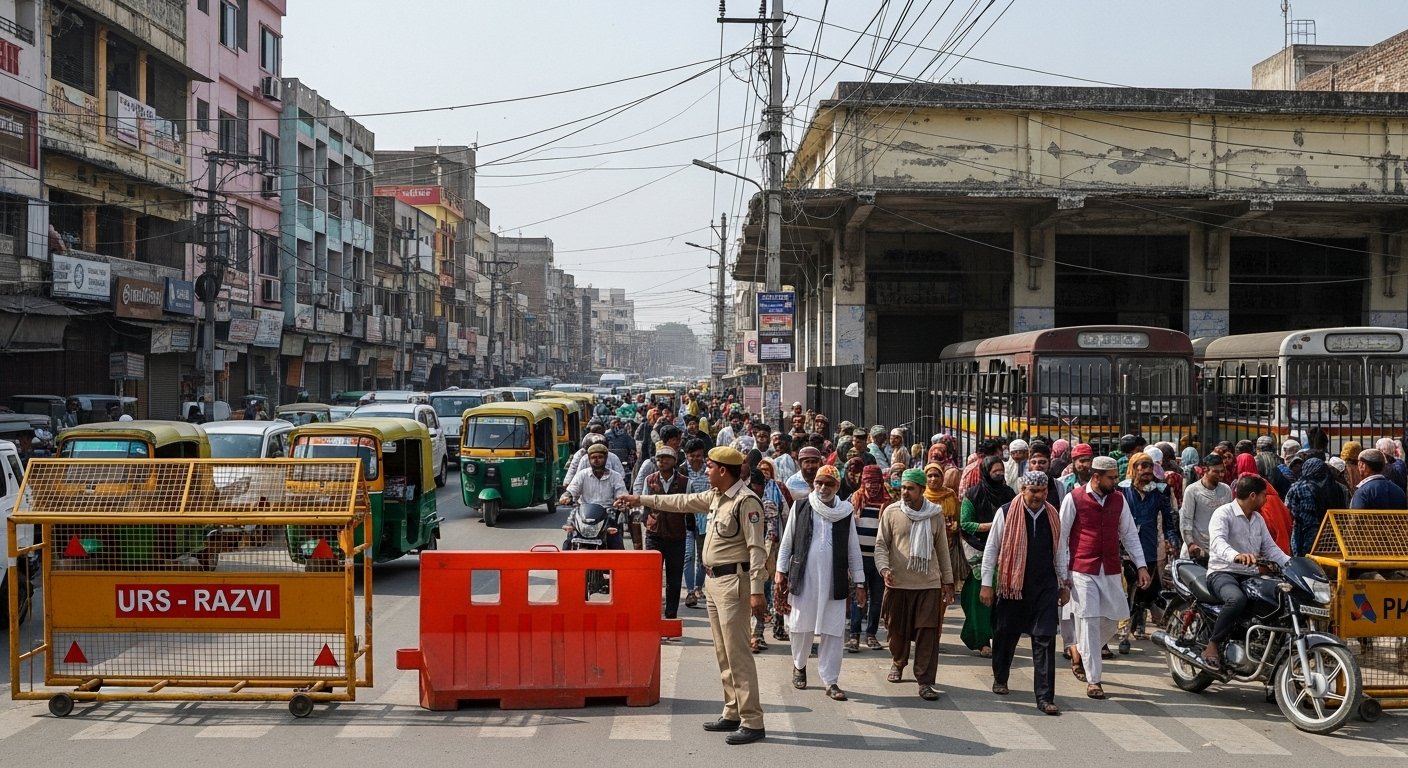 Big Change for Urs-e-Razvi in Bareilly: Three-Day Diversion from Monday, Old Roadways Bus Stand Closed; Know the Full Route Plan