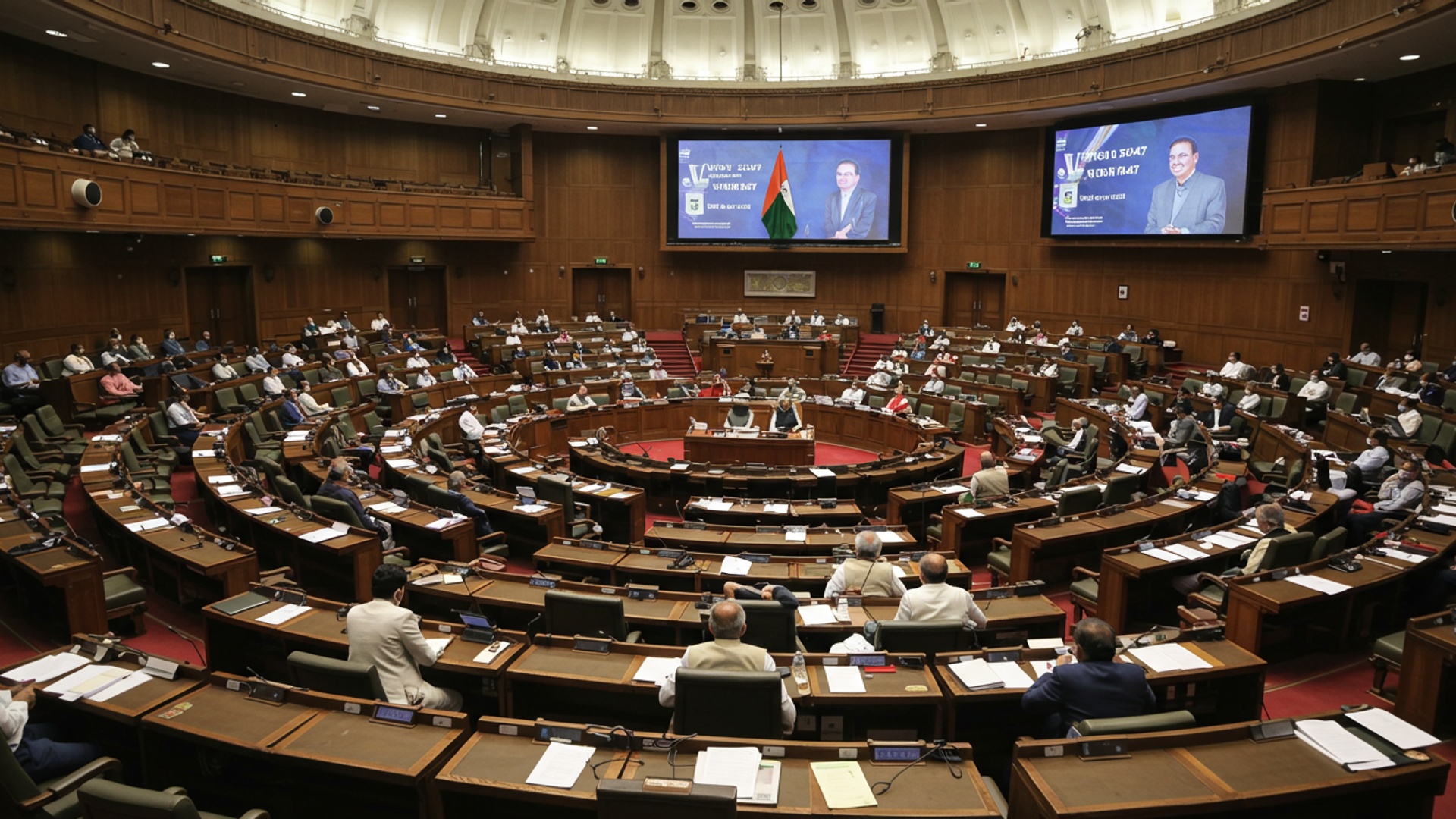 Uttar Pradesh Assembly Commences Crucial Vision 2047 Debate