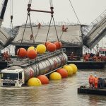 Vadodara Bridge Tragedy: Trapped Tanker Removed After 28 Days Using Marine Balloon Technique; 22 Lost Lives in the Accident