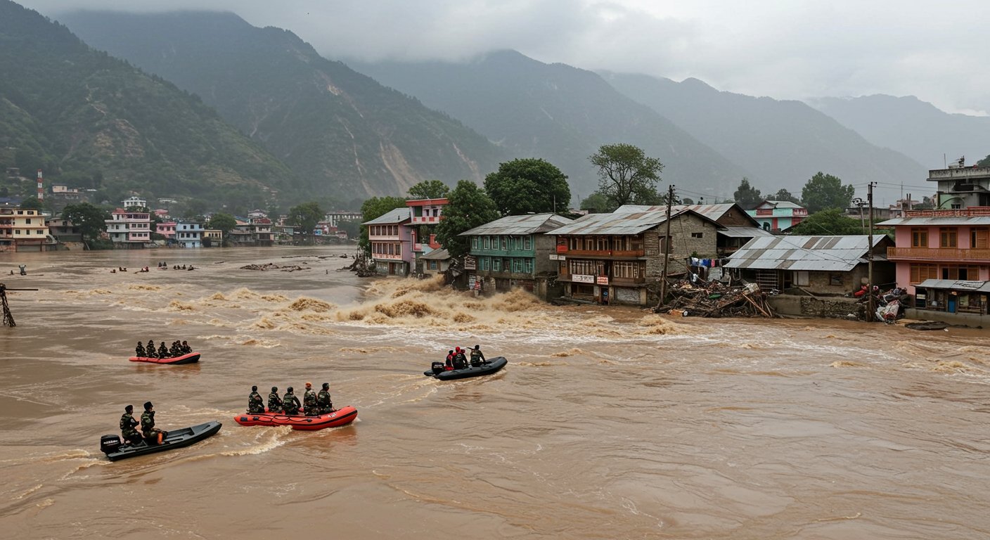7 killed, 14 injured in Vaishno Devi landslide; 20 buildings washed away in Beas River in Kullu; 7 Punjab districts flooded, Army deployed