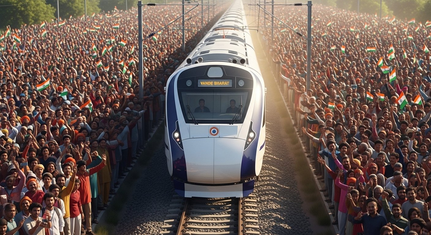 Vande Bharat Express to pass in front of 2 million people for the first time
