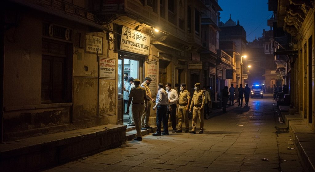 Double Whammy in Varanasi: Four Dead in Accidents, Prostitution Racket Exposed in Paying Guest House, 12 Arrested