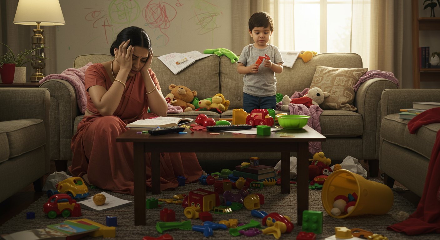 Viral Video: Naughty Kid Wreaked Such Havoc At Home That The Woman Was Left Holding Her Head!