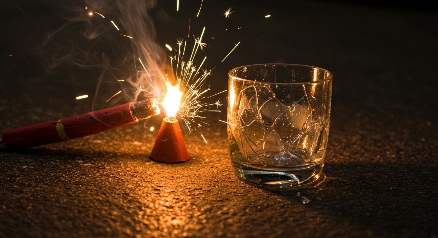 Video Viral: How the Pomegranate Firecracker Ruined the Glass, Know the Full Story!