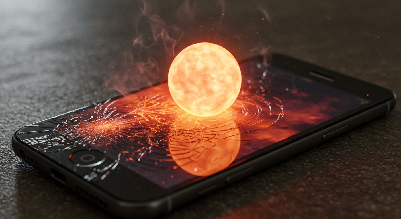 1000-Degree Hot Ball on Mobile Yields Shocking Result, Video Goes Viral!