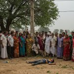 Contractual power employee fell while cutting tree, anger erupted against SDO and department after death: Video viral