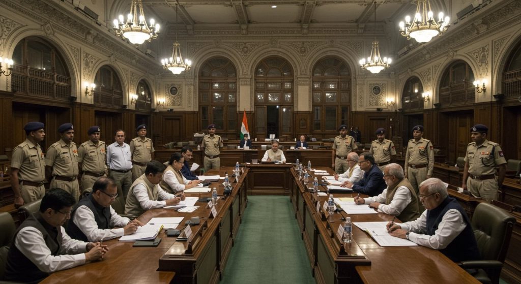 UP Assembly: 24-Hour Deliberation on Vision Document; Police Deployed in Three Shifts