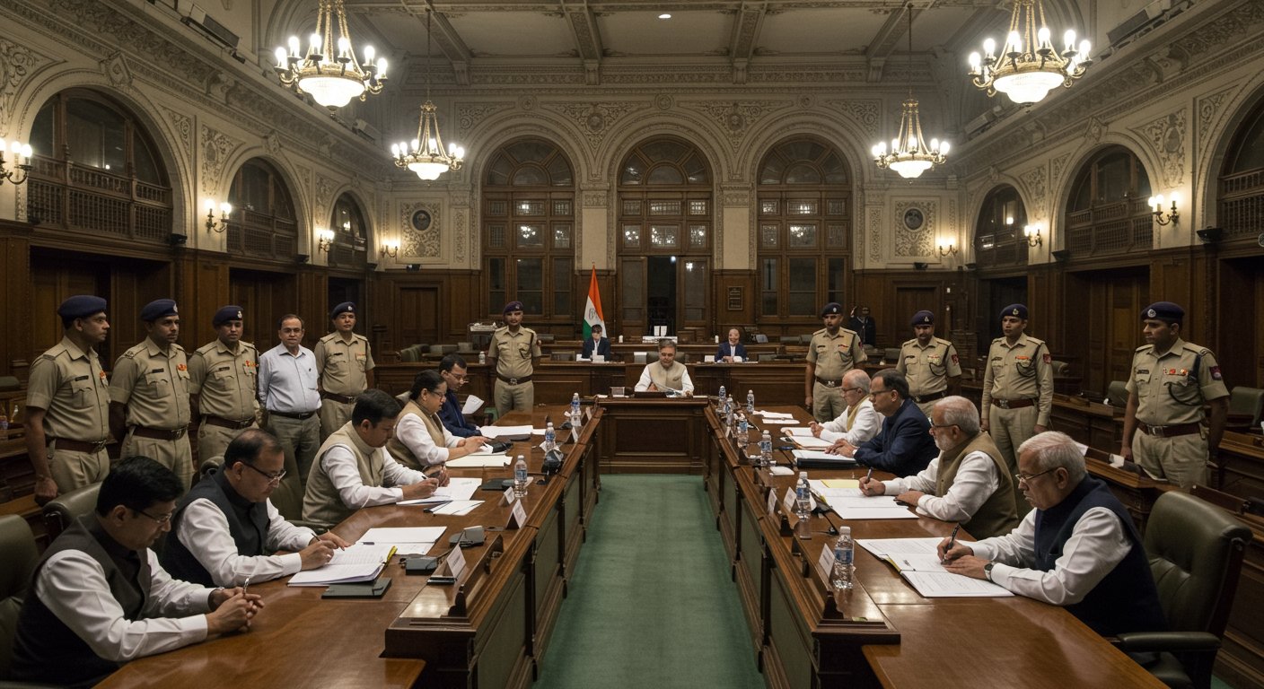 UP Assembly: 24-Hour Deliberation on Vision Document; Police Deployed in Three Shifts