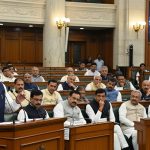 Heated debate on 'Vision Document 2047' begins in UP Assembly; Minister Suresh Khanna says strong foundation for development laid in eight years