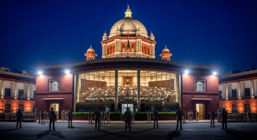 Historic UP Assembly Session: 24-Hour Deliberation on Vision Document, Security Personnel Deployed