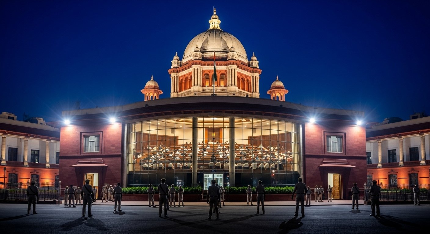 Historic UP Assembly Session: 24-Hour Deliberation on Vision Document, Security Personnel Deployed