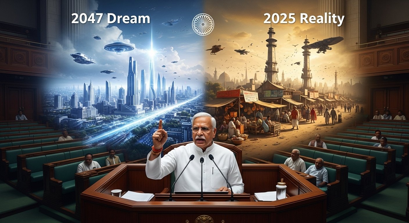 Shivpal Directly Attacks Government in UP Assembly: 'Don't Dream of 2047, Look at the Reality of 2025!'