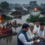 UP Flood Crisis: 402 Villages in 17 Districts Submerged; 11 Yogi Cabinet Ministers to Stay Overnight in Flood-Affected Areas