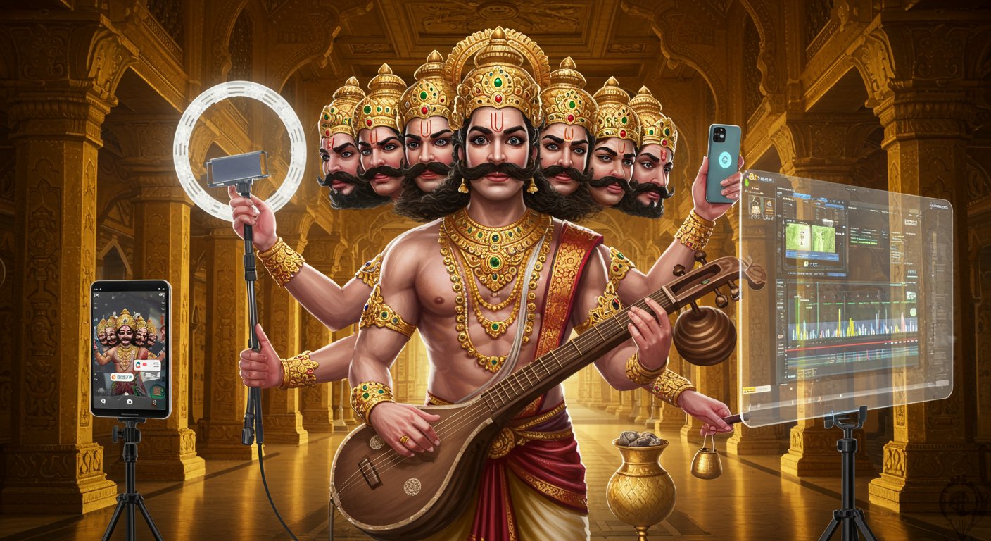 Viral Imagination: What Kind of Videos Would Ravana Make If He Had the Internet and an iPhone?