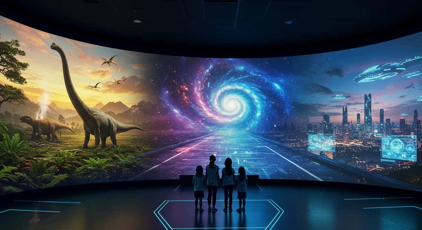 The Amazing Cosmic Journey Is Now Reality: Experience Thousands of Years Beyond the Jurassic Era, Find Out Where and How Much It Will Cost!